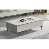 AEA Möbel Design Tisch Couchtisch Beistelltisch Wohnzimmer Luxus Holz