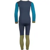 TROLLKIDS - Kid's Merino Baselayer Set II - Merinounterwäsche Gr 152 oliv
