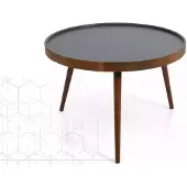 AEA Rund Küche Esstisch Couchtisch Farbe Braun Stil Modern Holz