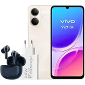 Vivo Y21 5G, 17,1 cm (6.74"), 4 GB, 256 GB, 50 MP, Android 16.0, Schwarz