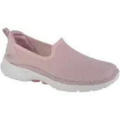 SKECHERS Go Walk 6 - Clear Virtue 124505-MVE, Sneaker, Damen, Rosa, Größe: 36