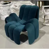 AEA Stilvolle Sessel Grün Couch 1 Sitzer modern Sessel Textil