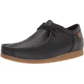 Clarks Herren Shacre Ii Run Oxford, Schwarzes Leder, 42 EU