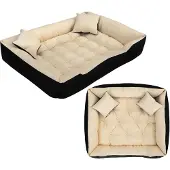 AIO Factory ECCO Hundebett 145x115 cm wasserdicht beige
