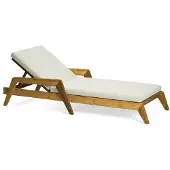 AEA Stilvoller Liegestuhl Designer Terrassen Chaiselongue Edle Gartenmöbel