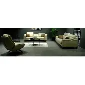 AEA Komplette Couchgarnitur Designer 3-Sitzer Zweisitzer r Sessel