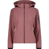 CMP Woman Jacket DET Hood malva (H846) 52