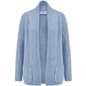 Peter Hahn Strickjacke blau