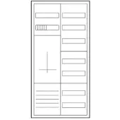 Eaton 193708 Zähler-Komplettschrank für 3-Punktbefestigung, ohne Bestückung ZSD-ZV-1100-BASIC