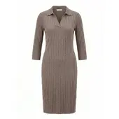 Peter Hahn Strickkleid beige