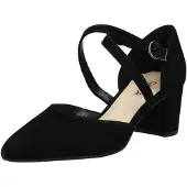 Gabor Damen Spangenpumps Schwarz Rauleder Größe: 40,5