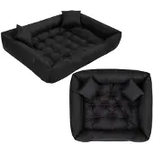 AIO Factory ECCO Hundebett 130x105 cm wasserdicht schwarz