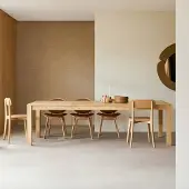 Tikamoon Eden - Ausziehtisch aus massiver Eiche 6-10 Pers.