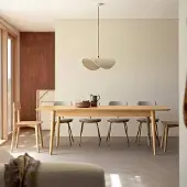 Tikamoon Cloé - Ausziehbarer Tisch aus massivem Mangoholz, 6–8 Pers.