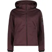 CMP - Women's Jacket Zip Hood 39A5006M - Softshelljacke Gr 34 braun