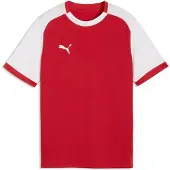 Puma Jungen Teamliga26 Matchday Jersey Jr Trikots, Rot-, Weiß-, Wei