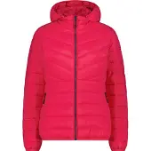 CMP Damen Jacke Padded Jacket Zip Hood Pink 42