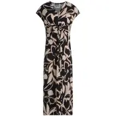 Betty Barclay Jersey-Kleid V-Ausschnitt blau