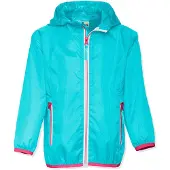 Playshoes 408700_15_164, Regenmantel, Uni, Kind, 2 Taschen, Polyester, Türkis