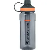 LifeSystems Wasserfilterflasche „Filter + Purifier“ – Grau