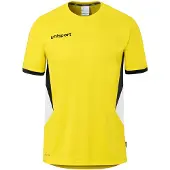 Uhlsport Equipe 29 Shirt Kurzarm 164 limonengelb/weiß/schwarz