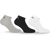 FILA 1100000002199 "UNISEX INVISIBLE PLAIN SOCKS" 3 Stk. tlg. mit eingestricktem Logo an der Ferse