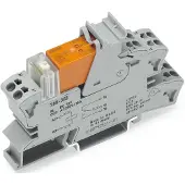 Wago 788-508 Relaismodul,Eingangsnennspannung AC 230 V,1 Wechsler,grau 788508