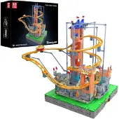 Mould King 11023 Schloss Achterbahn mit Motor Klemmbausteine 2584pcs Spielzeug Bausatz