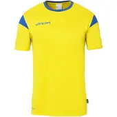 Uhlsport Squad 27 Trikot Kurzarm M limonengelb/azurblau