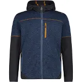CMP Herren Outdoor Jacke aus Ripstop mit Kapuze blau 48