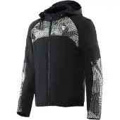 Dainese - Ignite 2 Tex Jacket, Motorradjacke Aus Stoff Mit Kapuze, Mann, Schwarz
