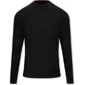 Schiesser Langarmshirt "Invisible Soft Warming", Damen, Gr. 40, schwarz (000, schwarz), Single Jersey, Obermaterial: 60% Polyacryl, 30% Modal, 10% Elasthan, Shirts Langarmshirt