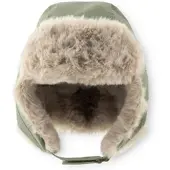 Mini A Ture Matcrister Teddy Lined Winter Hood slate gray (9490) 4-5y