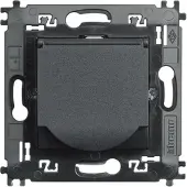 Legrand L4141MAP Steckdose + Klappd. SL ANTHR.