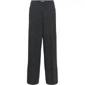Object Wide Leg Hose Schwarz 40