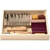 Flexcut Deluxe Starter Set 21-Piece SK108, Holzschnitz-Set