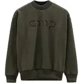 CMP - Sweater with Logo - Pullover Gr M oliv