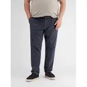Lerros Chinohose "Chino in Übergrößen und ultra leichter, schnelltrocknender", Herren, Gr. 48, Länge 32, grau (blau night), 54% Baumwolle, 43% Nylon, 3% Elasthan, Hosen Chinohose