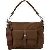 Marc O'Polo Handtasche Umhängetasche Caren Hobo Bag Dark Walnut braun