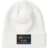 Alpha industries Skimütze "Crew Beanie", Gr. onesize, weiß (jet stream weiß), Obermaterial: 100% Polyacryl, Mützen Skimütze
