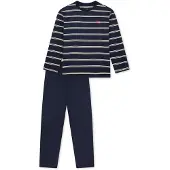 Schiesser Schlafanzug Cotton in Nachtblau | Gr.: 152