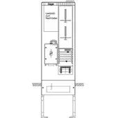 Hager ZAS205BP0 ZAS, universN, 205, 2ZP, 3HZ, 5P, 1LP, HAK