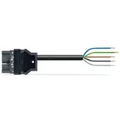 Wago 771-8985/216-103 konfektionierte Anschlussleitung,Eca,Stecker/offenes Ende,dunkelgrau 7718985216103