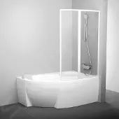 Ravak Vaňenverkleidung Supernova VSK2, Farbe Rosa, 140 L, transparent, Artikelnummer 76L70100Z1