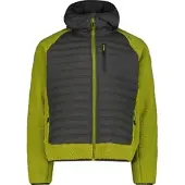 CMP MAN Jacket Hybrid FIX Hood black pine (F969) 48