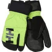 Helly Hansen Ullr D 3 Fingers Gloves luminous green (409) L