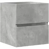 vidaXL Waschbeckenunterschrank Betongrau 41x38,5x45 cm Holzwerkstoff