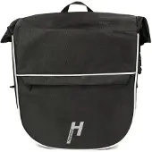 Haberland Einzeltasche eMotion schwarz/reflex - robuste Fahrradtasche für All...