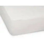 Zöllner Matratzenschutzhülle mit Gummizug, 75% Baumwolle, 25% Polyester, 90x200 cm, weiß