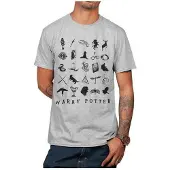 Cid Harry Potter Icons Kurzarm-t-shirt
